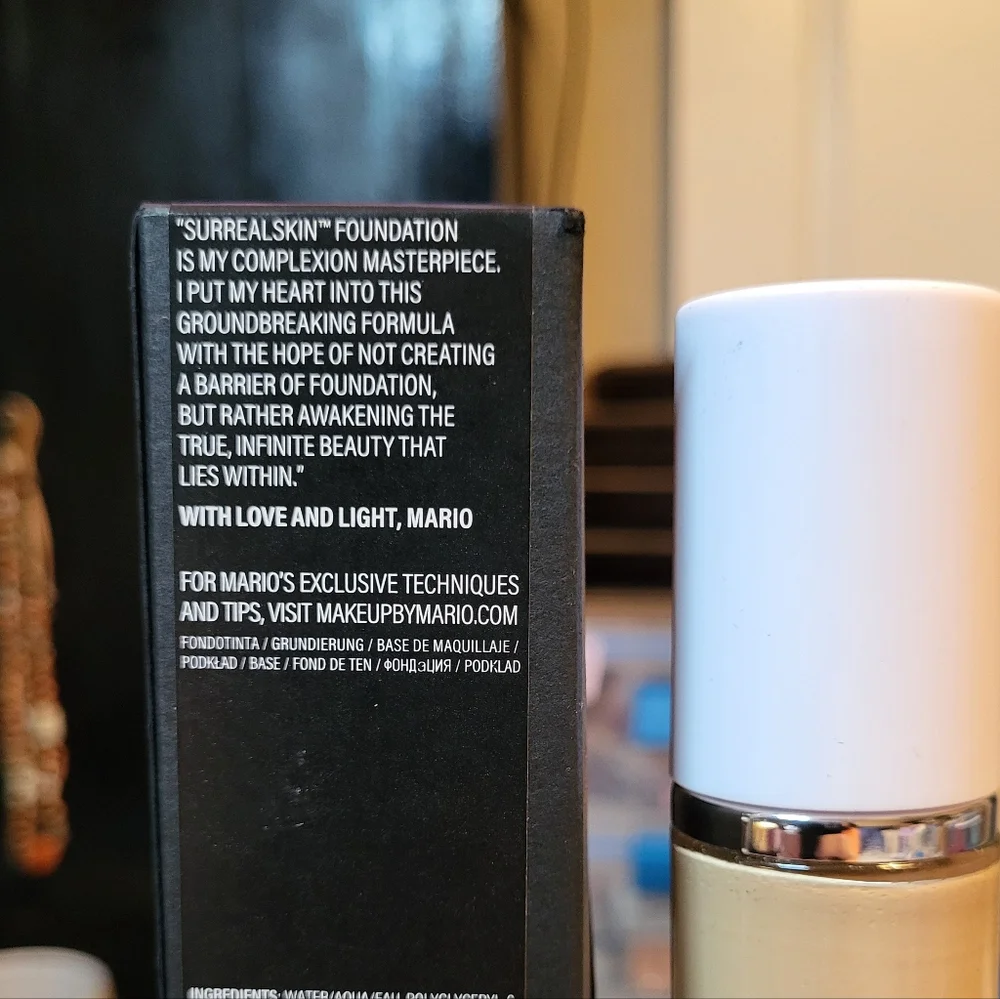 Makeup By Mario SurrealSkin Foundation: 4C, 1oz, NIB - Picture 5 of 6